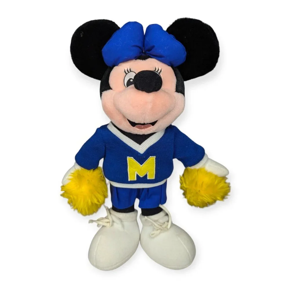 Vintage Disney Minnie Mouse Free Standing Plush
